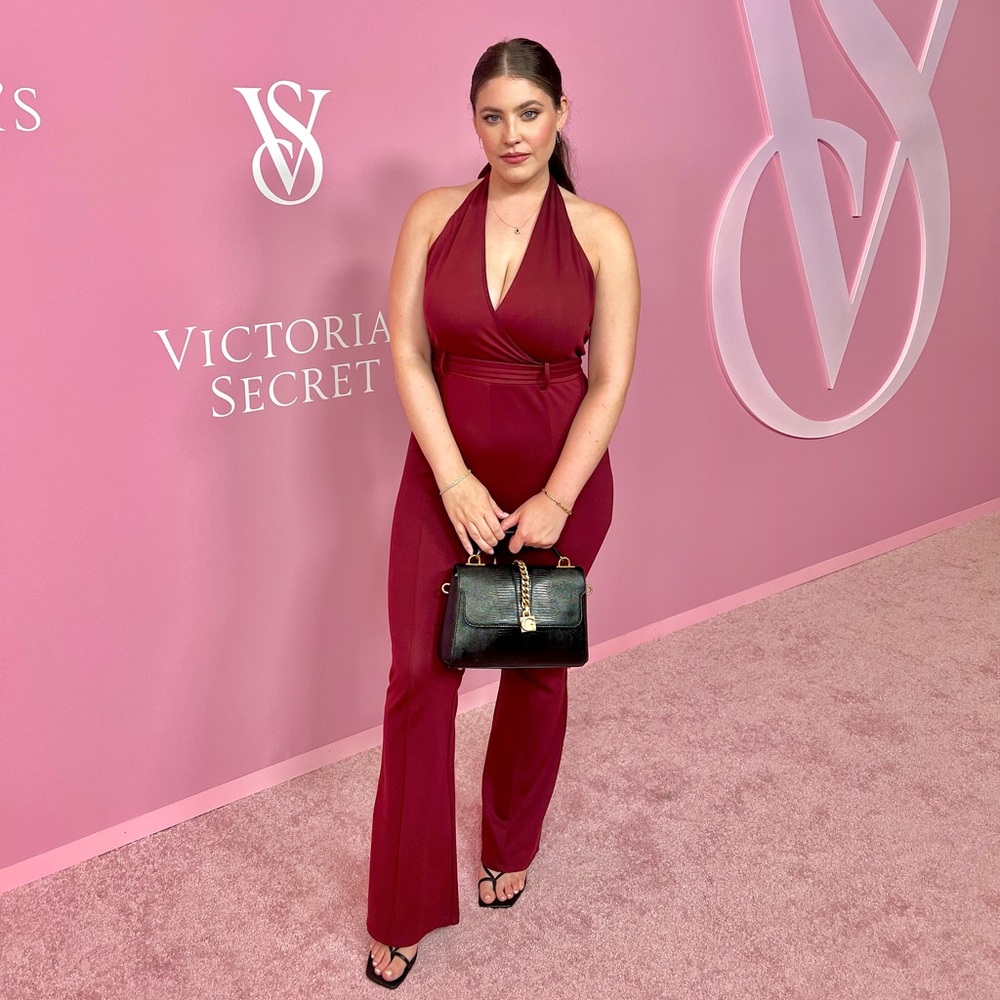 Majorelle Maroon Jumpsuit